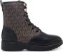 Michael Kors Kids Zwarte Veterboots Haskell - Thumbnail 2