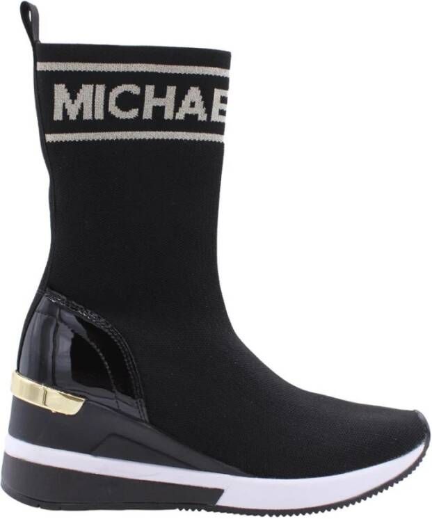 Michael Kors Hooggesneden Skyler Sok Sneaker Black Dames