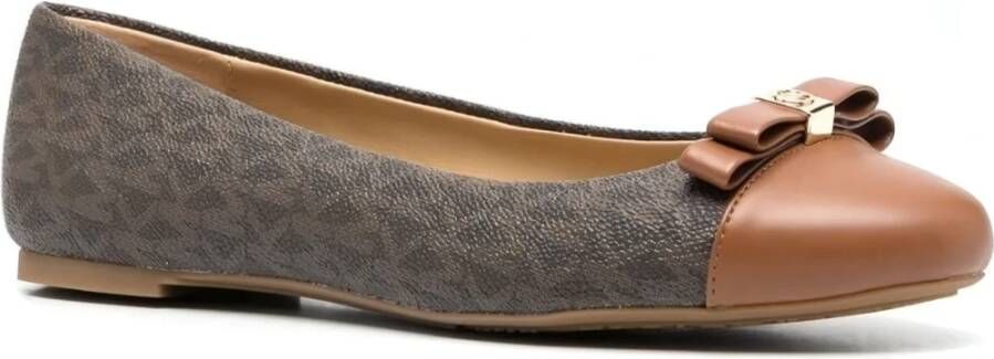 Michael Kors Stijlvolle Ballet Flats Schoenen Brown Dames