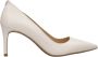 Michael Kors Beige Lederen Hakken Beige Dames - Thumbnail 1