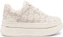 Michael Kors Hayes Empire Signature Logo Platform Sneaker Beige Dames - Thumbnail 1