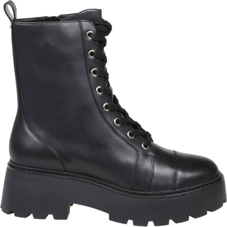 Michael Kors Blake Leather Combat Boot