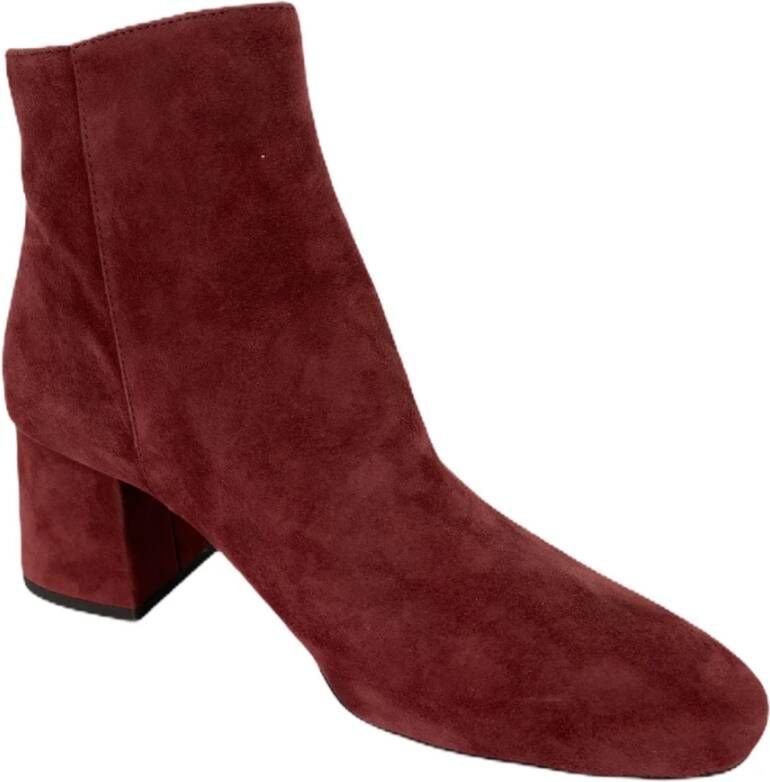 Michael Kors Bordeaux Suède Bootie Alane Flez