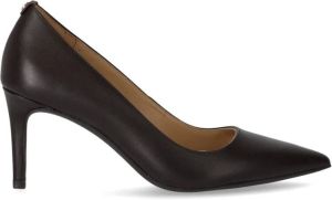 Michael Kors Bruin Leren Alina Pump met MK Logo Bruin Dames