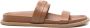 Michael Kors Bruine Casual Platte Sandaal - Thumbnail 1
