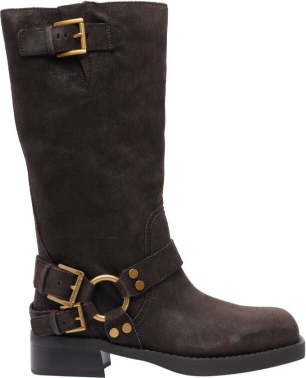 Michael Kors Bruine laarzen voor een stijlvolle look