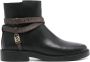 Michael Kors Bruine Platte Enkelboot - Thumbnail 1