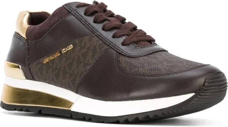 Michael Kors Wrap Sneakers Brown Dames