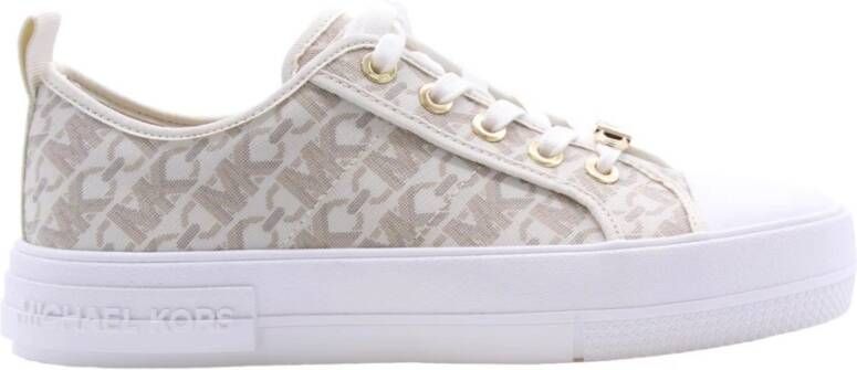 Michael Kors Cebra Sneaker Beige Dames