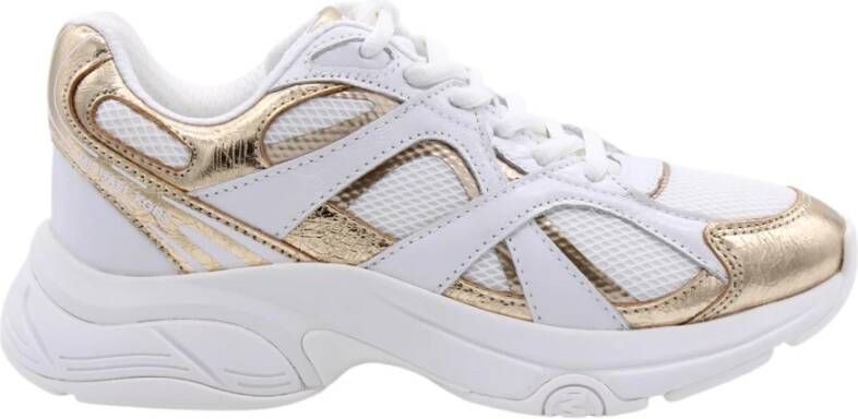 Michael Kors Dames Sneakers Wit 43R5LEFS1M 740 Leo