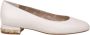 Michael Kors Crème Leren Ballet Flats met Ketting Beige Dames - Thumbnail 1