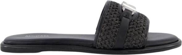 Michael Kors Slippers & Mules Ember Slide in zwart