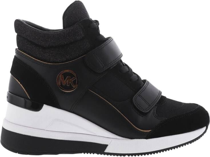 Michael Kors Dames Gentry High Top Sneaker Zwart Black Dames