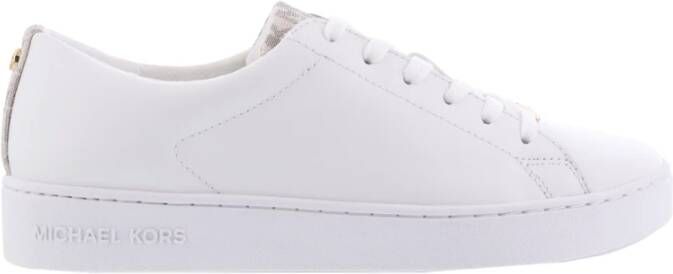 MICHAEL Kors Sneaker van echt leer met contrastgarnering