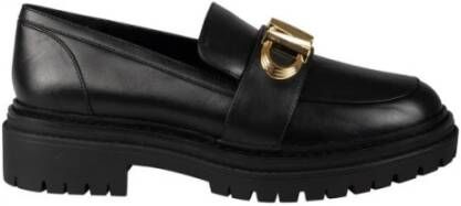 Michael Kors Zwarte Parker Mocassino Leren Instappers Black Dames - Foto 2