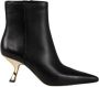 Michael Kors Zwarte enkellaarsjes met spiegelhak Black Dames - Thumbnail 15