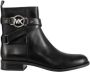 Michael Kors Platte Bootie voor modebewuste vrouwen Black Dames - Thumbnail 1