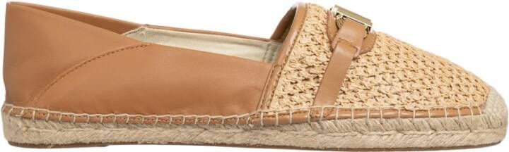 Michael Kors Eenvoudige Espadrilles Brown Dames