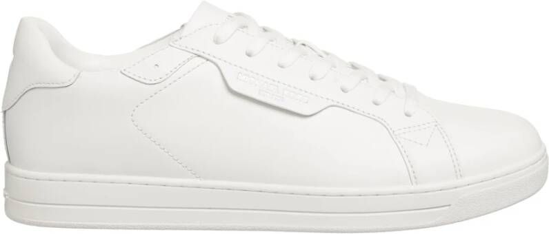 Michael Kors Eenvoudige Veterschoenen White Heren