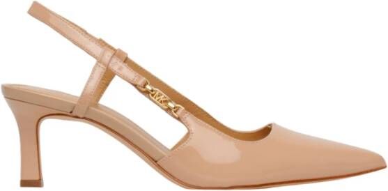 Michael Kors Loafers & ballerina schoenen Daniella Mid Sling in beige