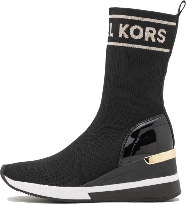 Michael Kors Hooggesneden Skyler Sok Sneaker Black Dames