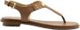 Michael Kors Platte sandalen Brown Dames - Thumbnail 1