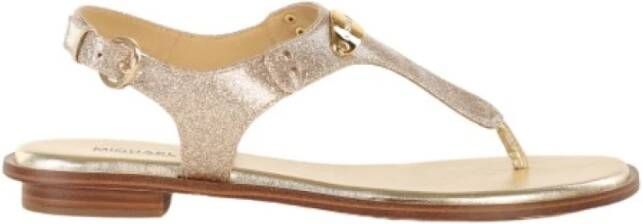 Michael Kors Flat Sandals Geel Dames