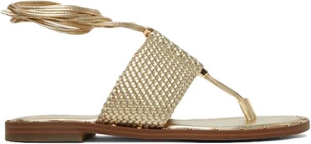 Michael Kors Flat Sandals Geel Dames