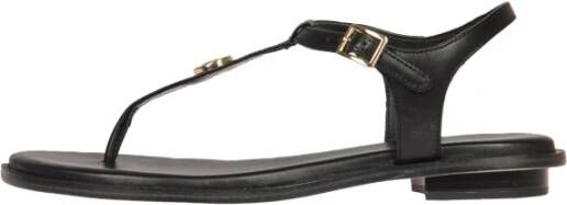Michael Kors Flat Sandals Zwart Dames