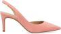 Michael Kors Flex Pump Slingback in roze suède Pink Dames - Thumbnail 1