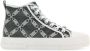 Michael Kors Geborduurde canvas sneakers Gray Dames - Thumbnail 3