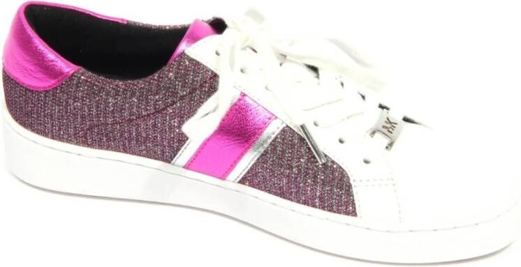 Michael Kors Glitter Chain Mesh Stripe Lace-Up Schoenen