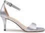 Michael Kors Glitter Pointed High Heel Sandals Gray Dames - Thumbnail 5