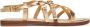 Michael Kors Gouden metallic leren sandalen - Thumbnail 1