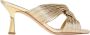 Michael Kors Goudkleurige sandalen met hak en metallic finish - Thumbnail 1