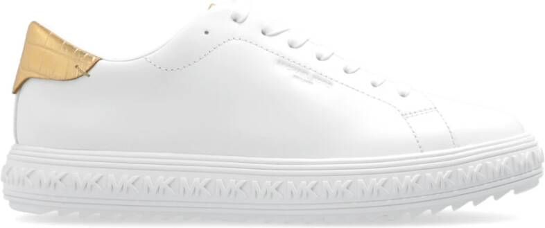 Michael Kors Stijlvolle Sneakers voor Dagelijks Gebruik White Dames