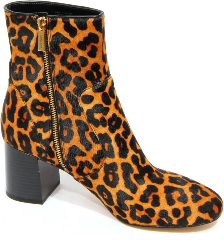 Michael Kors Heidi Cheetah Haircalf Enkellaarsjes