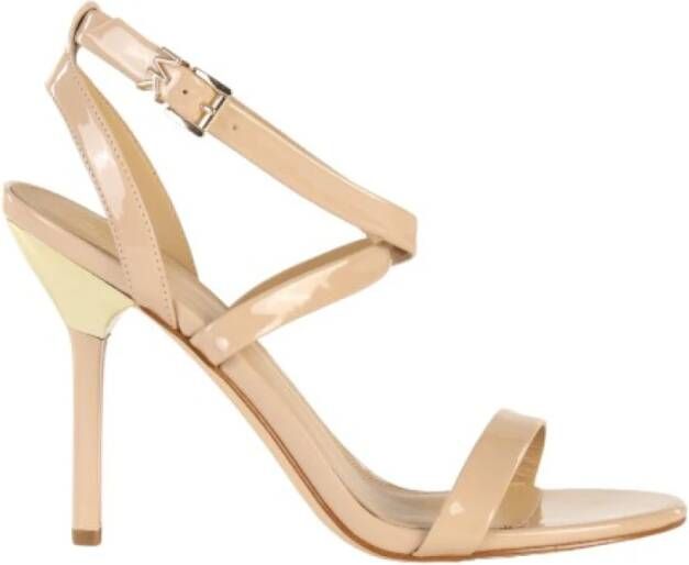 MICHAEL KORS Sandalen Dames Asha Maat: 35 Materiaal: Lak Kleur: Beige - Foto 2