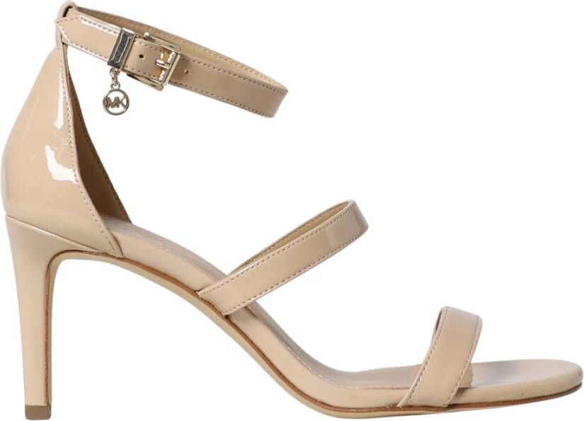 MICHAEL KORS Sandalen Dames Asha Maat: 40 5 Materiaal: Lak Kleur: Wit - Foto 4