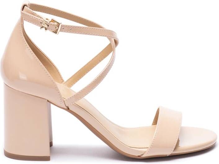 Michael Kors High Heel Sandals Beige Dames