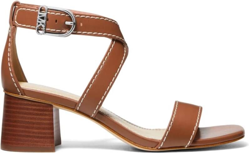 Michael Kors High Heel Sandals Brown Dames