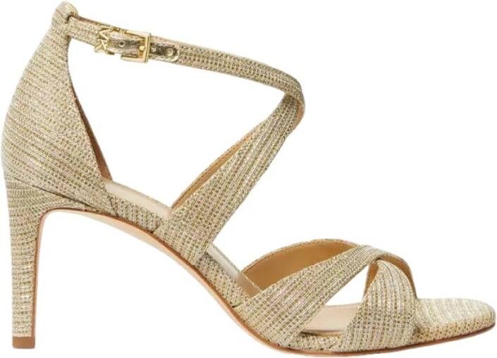 Michael Kors High Heel Sandals Geel Dames