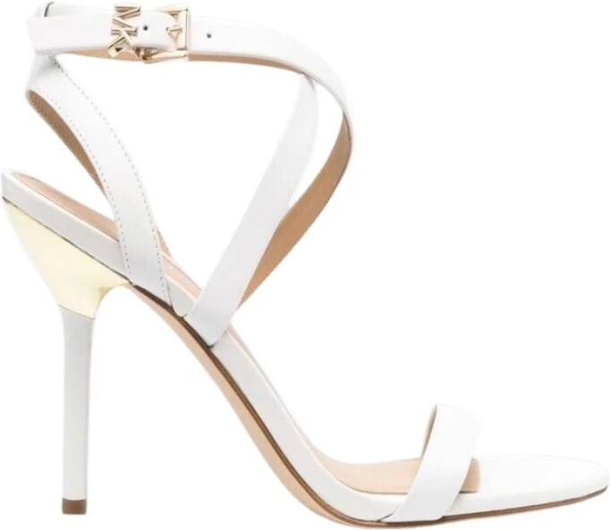 MICHAEL KORS Sandalen Dames Asha Maat: 40 5 Materiaal: Lak Kleur: Wit - Foto 7