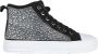 Michael Kors Hoge EVY Sneakers met Strass Black Dames - Thumbnail 1