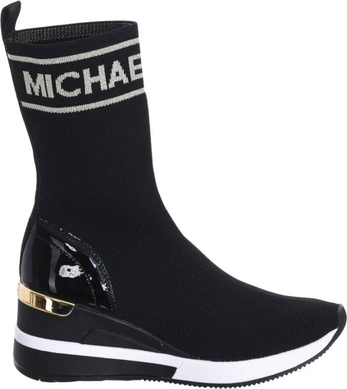 Michael Kors Hooggesneden Skyler Sok Sneaker Black Dames