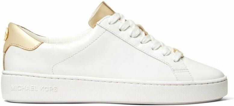 Michael Kors Irving Kanten Witte Gouden Sneaker Wit Dames - Foto 4