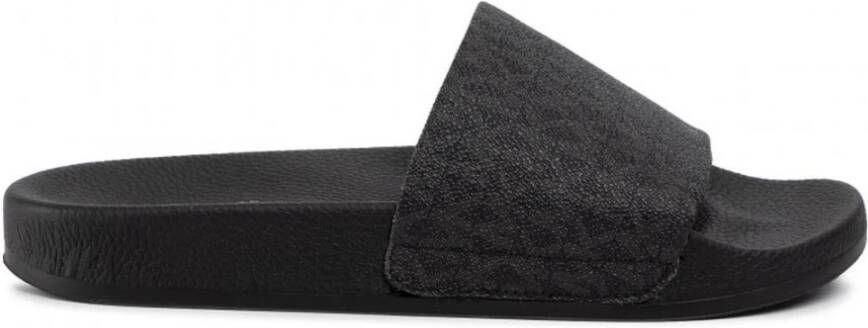 Michael Kors Stijlvolle Leren Loafers voor Mannen Black Heren - Foto 2