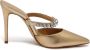 Michael Kors Jessa Mule Pump Metallic Leren Schoenen - Thumbnail 1