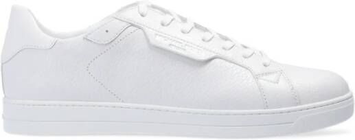 Michael Kors Witte Casual Gesloten Platte Sneakers White Heren