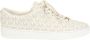 Michael Kors Witte Lage Sneakers Keaton Lace Up - Thumbnail 2